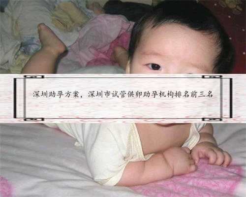 深圳助孕方案，深圳市试管供卵助孕机构排名前三名
