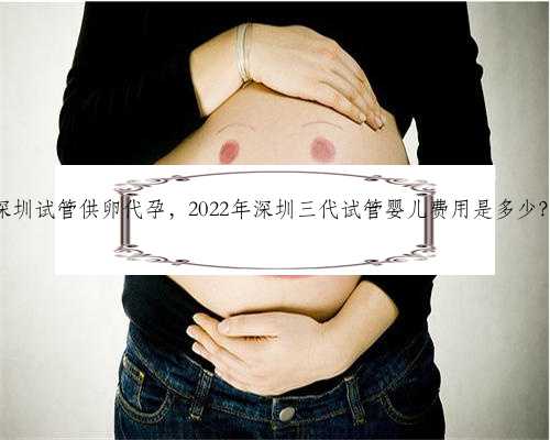 深圳试管供卵代孕，2022年深圳三代试管婴儿费用是多少？